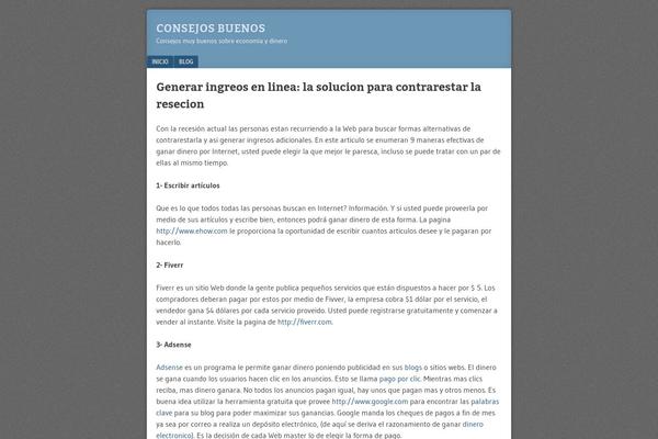 consejosbuenos.com site used F2