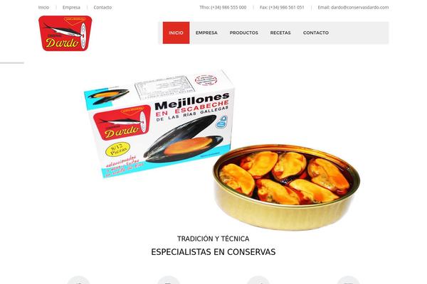 Total theme site design template sample