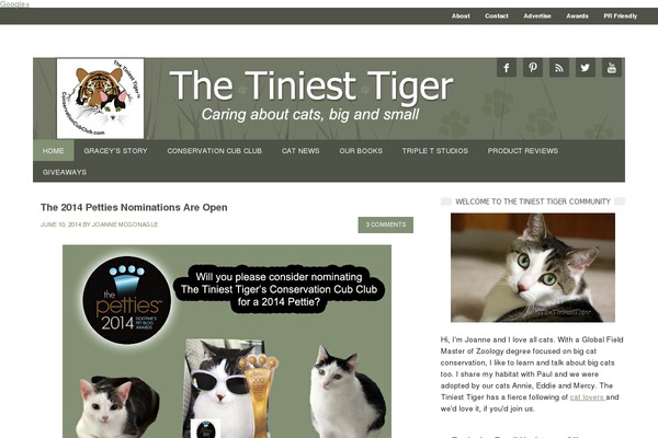 Site using Organize Series plugin