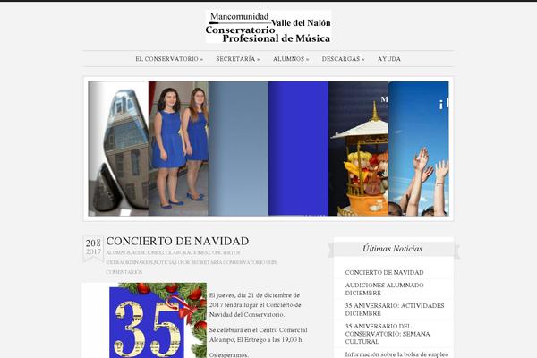 conservatoriodelnalon.com site used Papercore_v112