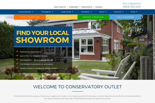 conservatoryoutlet.co.uk site used Conservatoryoutlet