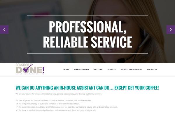 consideritdonecompany.com site used Single