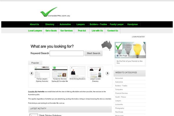 Directorypress theme site design template sample