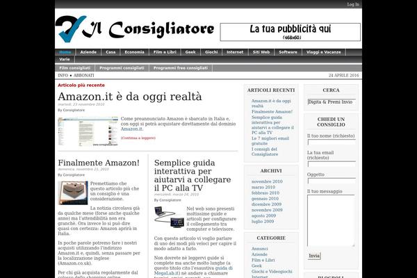 consigliatore.com site used Consigliatore