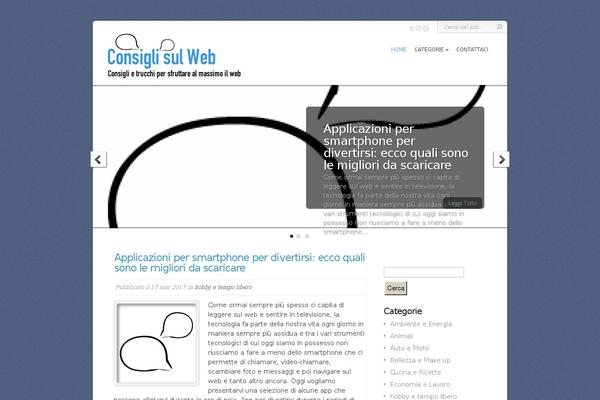 Chameleon theme site design template sample