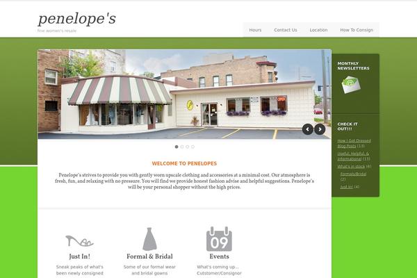 Education theme site design template sample