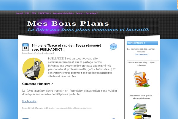 Sonar theme site design template sample