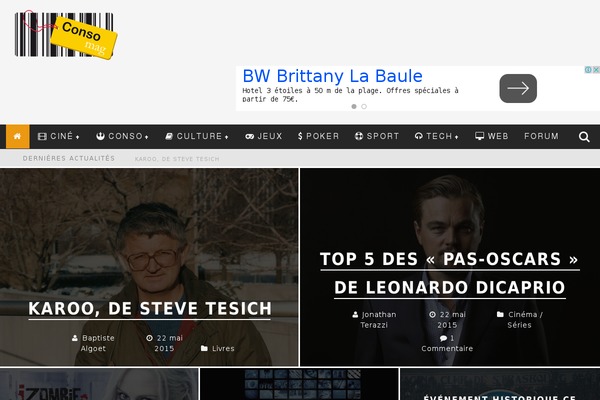 Site using Spice-post-slider plugin