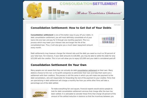 consolidationsettlement.com site used Cs