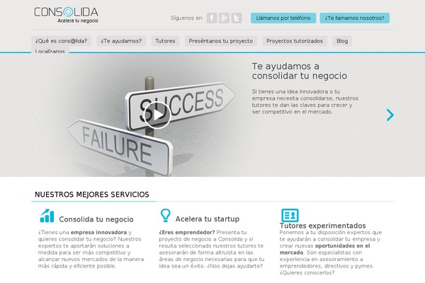 consolidatunegocio.com site used Consolida