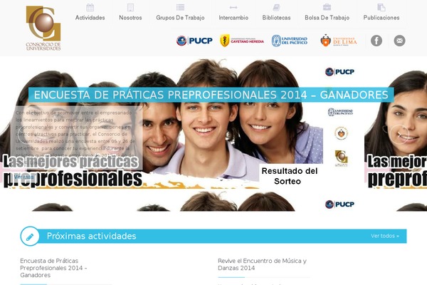 consorcio.edu.pe site used Consorcio