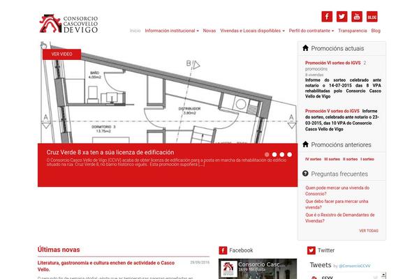 consorciocascovellovigo.org site used Consor