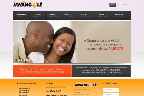 consorcio theme websites examples