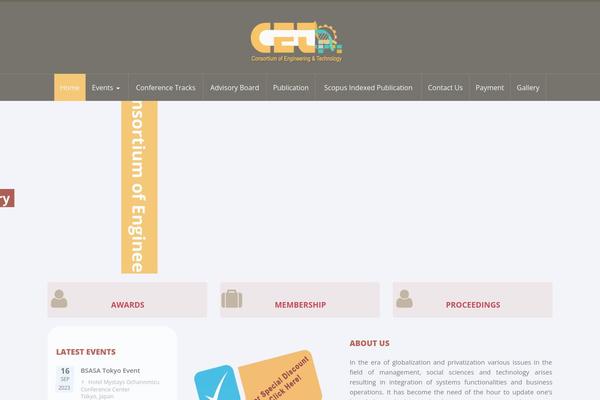 Candidate theme site design template sample