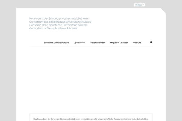consortium.ch site used Better