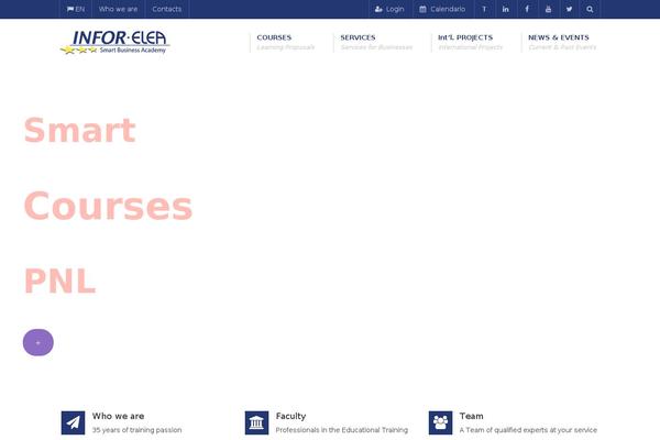 Site using U-course plugin