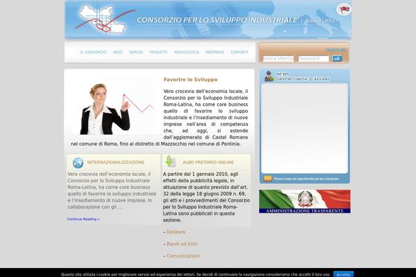 Chip Zero theme site design template sample