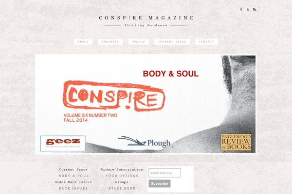 conspiremag.com site used Conspiretheme
