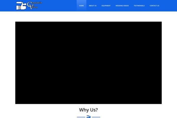 Thunder theme site design template sample