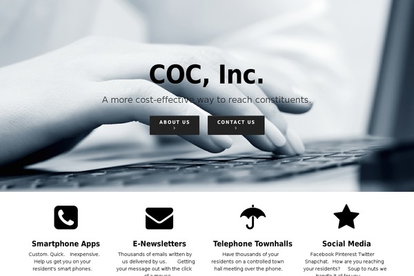 constituentoutreachconsultants.com site used DMS