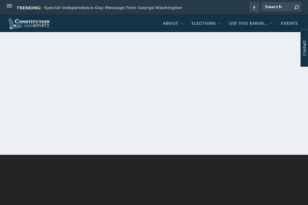 constitutionpartyofutah.com site used Cpofu_2015