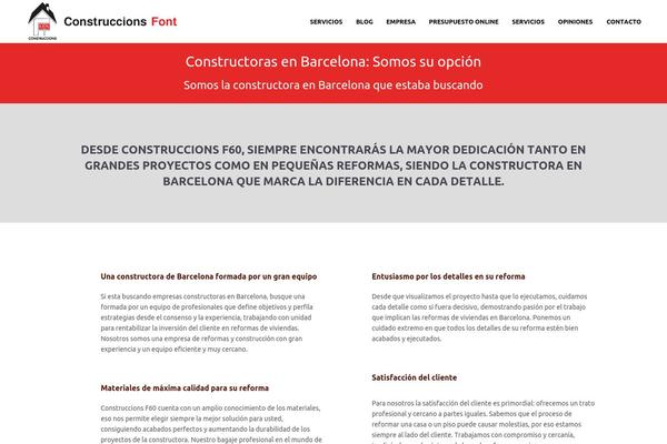 Quince theme site design template sample