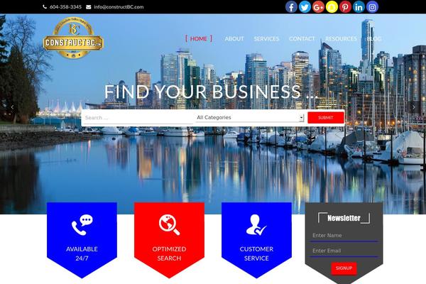 Site using Easy Social Icons plugin