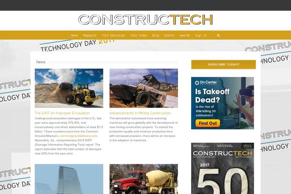 SmartMag theme site design template sample