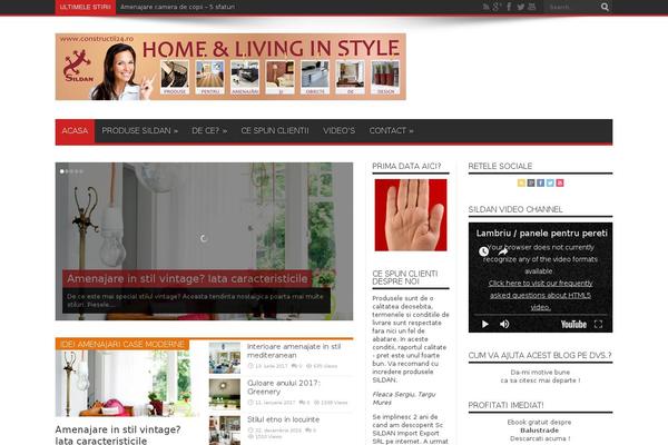 Site using Page Peel plugin