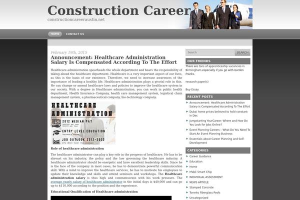 constructioncareeraustin.net site used iBusiness