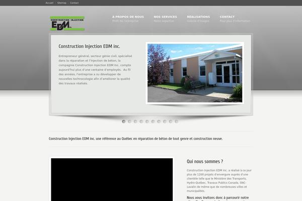 Karma theme site design template sample