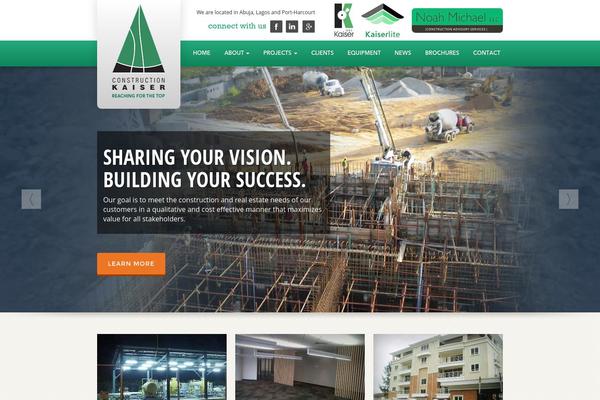 Default theme site design template sample