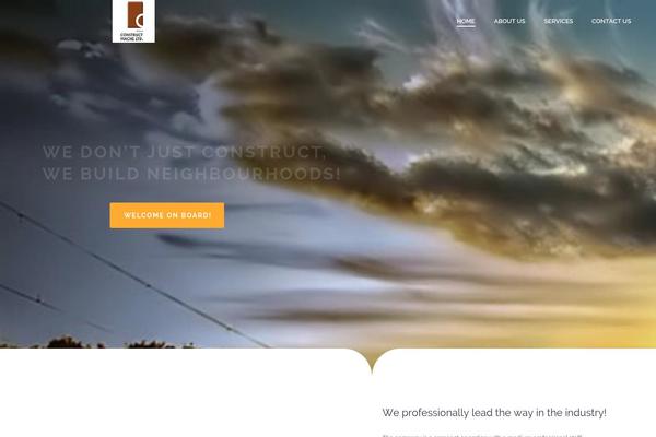 Cosmox theme site design template sample