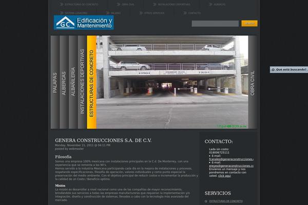 constructoras-en-monterrey.com site used Theme962