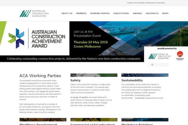 constructors.com.au site used Aca