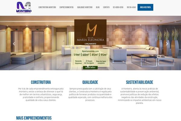 construtoramonteiro.com site used Construtoramonteiro