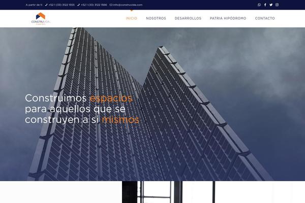 construvida.com site used Construvida