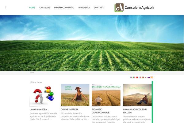 Wp Estate theme site design template sample