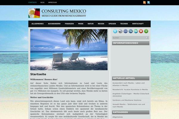 Funda theme site design template sample