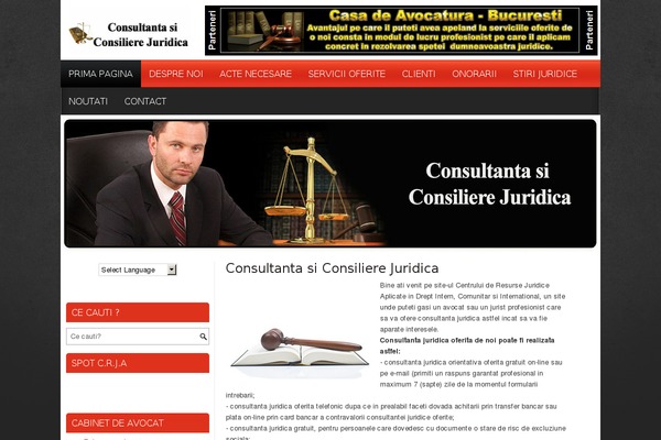 consultantajuridica.eu site used Indicate