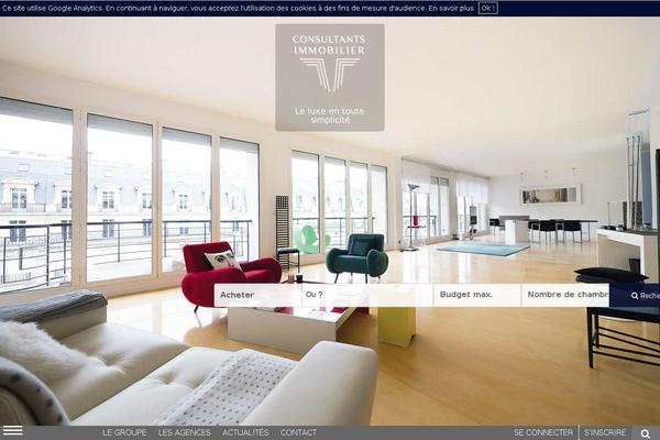 consultants-immobilier.com site used Ci