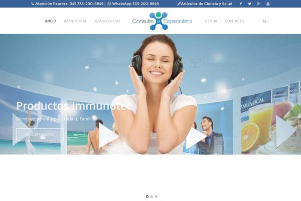 The Ken theme site design template sample