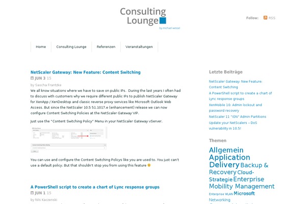Titan theme site design template sample