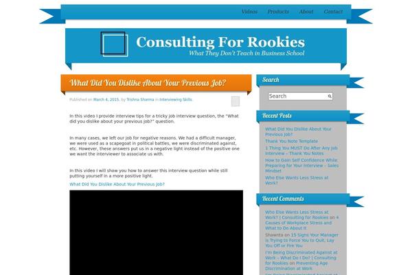 iRibbon theme site design template sample