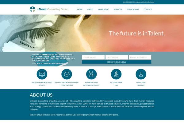 Sapphire theme site design template sample