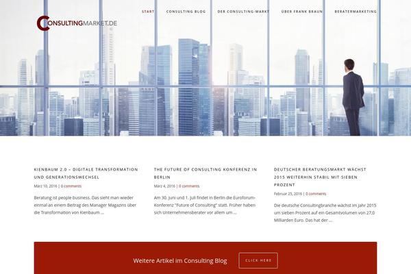 NAMO theme site design template sample