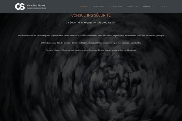 Oshine theme site design template sample