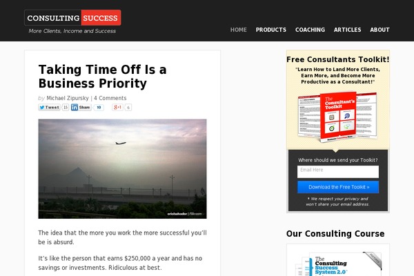 consultingsuccess.com site used Consultingsuccess