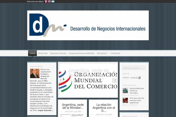 Site using Language Bar Flags plugin