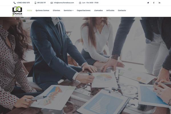 Ekko theme site design template sample